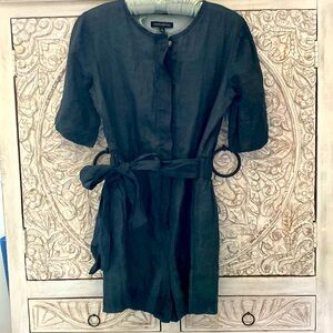 Banana Republic thin cotton shorts romper.